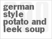 recipe for german-style potato and leek soup