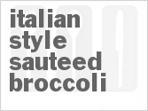 recipe for italian-style sauteed broccoli