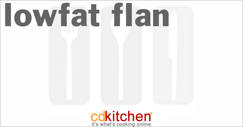 Lowfat Flan - CDKitchen.com
