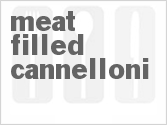 recipe for meat filled cannelloni
