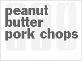 recipe for peanut butter pork chops