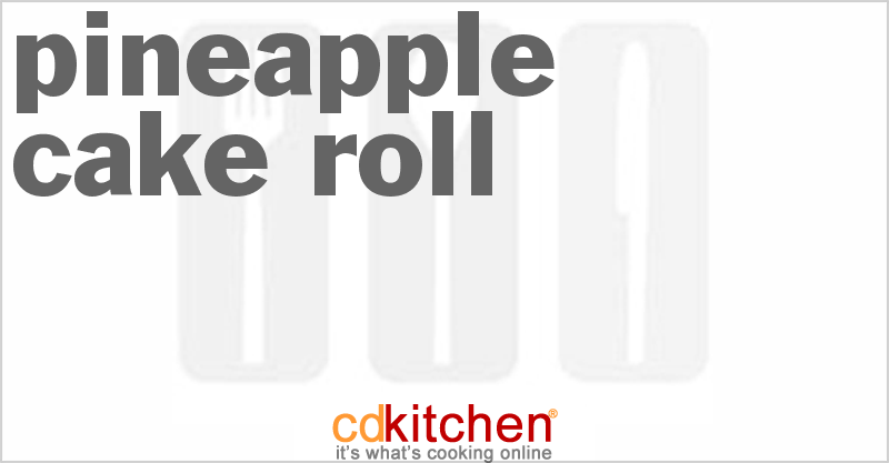 Pineapple Cake Roll - CDKitchen.com