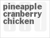 recipe for pineapple cranberry chicken