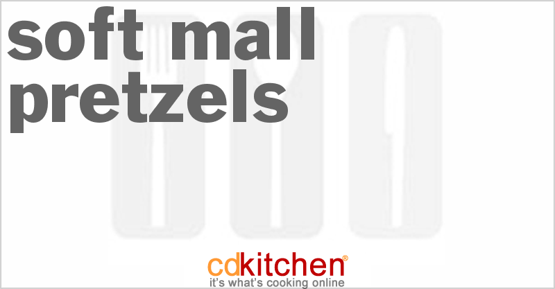 Soft Mall Pretzels - CDKitchen.com