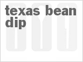 recipe for texas bean dip