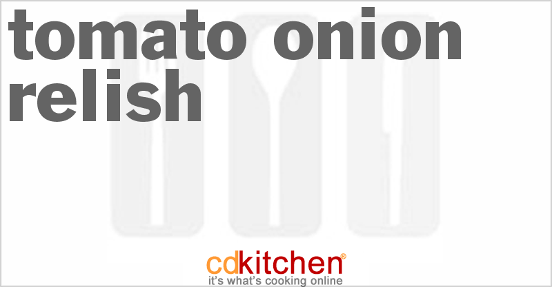 Tomato Onion Relish - CDKitchen.com