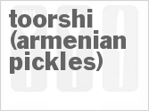 recipe for toorshi (armenian pickles)