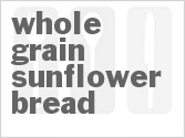recipe for bread machine whole grain sunflower bread