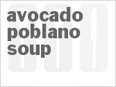 Avocado Poblano Soup