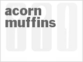 recipe for acorn muffins