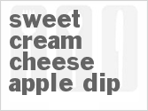 recipe for sweet cream cheese apple dip