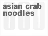 recipe for asian crab noodles