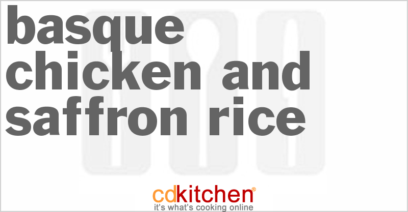 Basque Chicken and Saffron Rice - CDKitchen.com