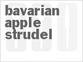 recipe for bavarian apple strudel
