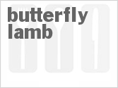 recipe for butterfly lamb