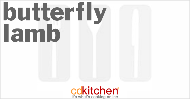 Butterfly Lamb - CDKitchen.com