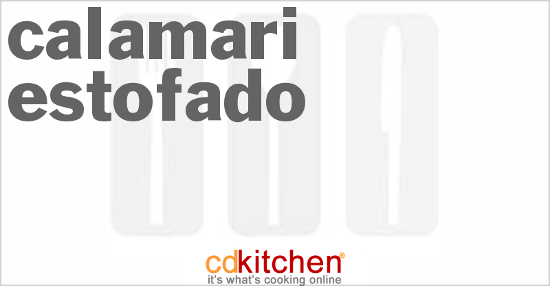 Calamari Estofado - CDKitchen.com