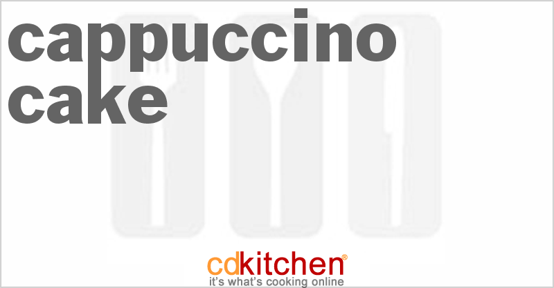 Cappuccino Cake - CDKitchen.com