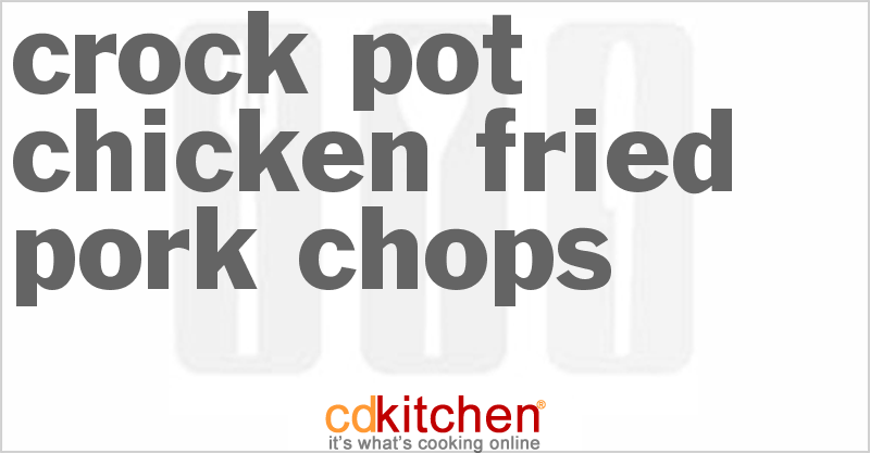 Chicken Fried Pork Chops - CDKitchen.com