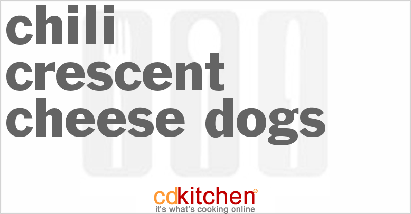 Chili Crescent Cheese Dogs - CDKitchen.com
