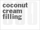 recipe for coconut cream filling