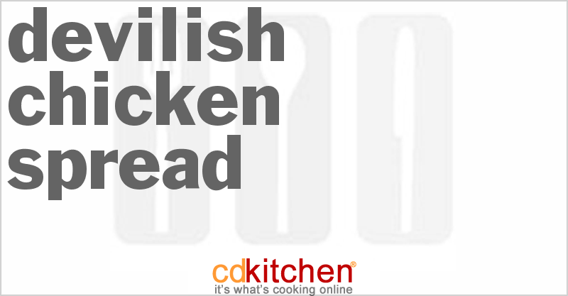 Devilish Chicken Spread - CDKitchen.com