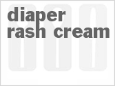 recipe for diaper rash cream
