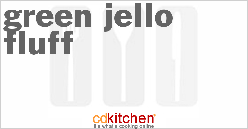 Green Jello Fluff - CDKitchen.com