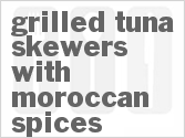 recipe for grilled tuna skewers with moroccan spices