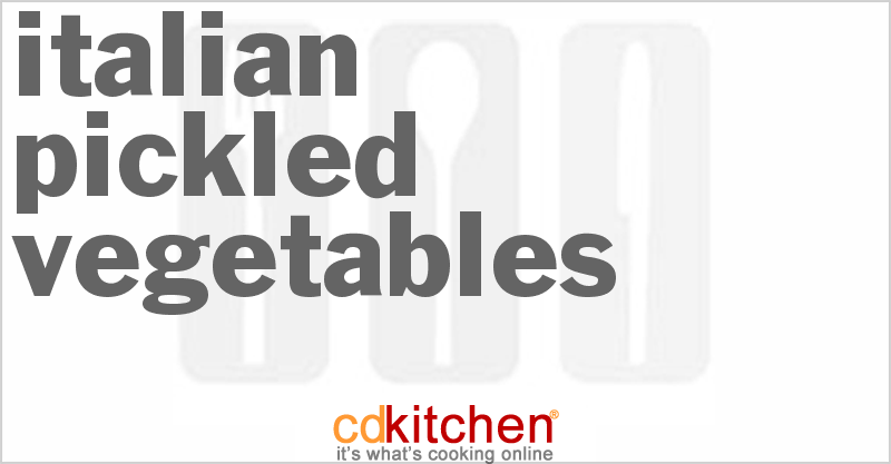 Italian Pickled Vegetables - CDKitchen.com