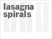 recipe for lasagna spirals