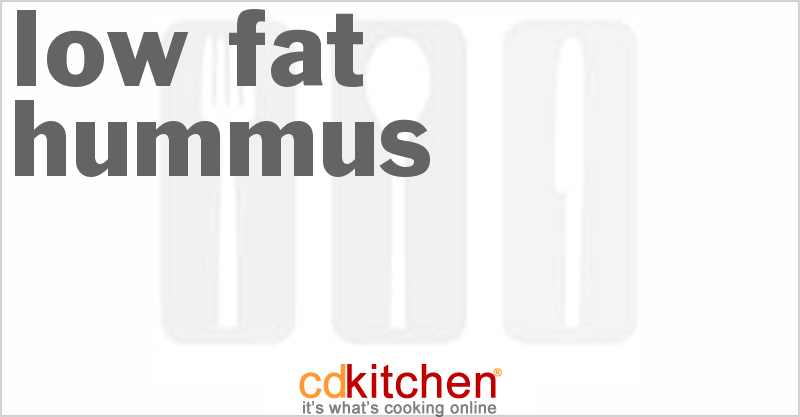 Low Fat Hummus - CDKitchen.com