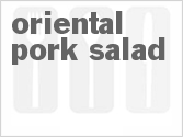 recipe for asian pork salad