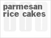recipe for parmesan rice cakes