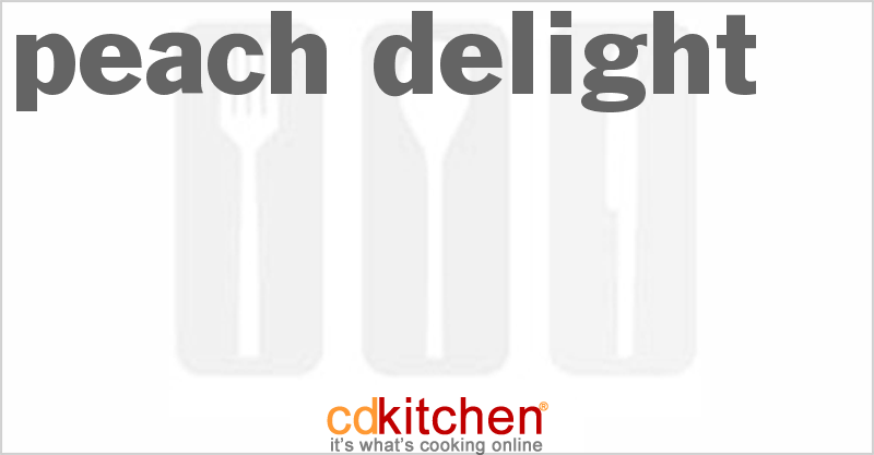 Peach Delight - CDKitchen.com