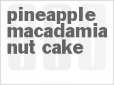 recipe for pineapple macadamia nut cake