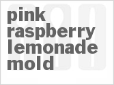 recipe for pink raspberry lemonade mold