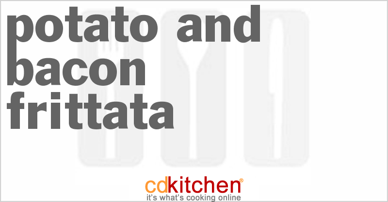 Potato and Bacon Frittata - CDKitchen.com