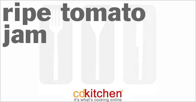 Ripe Tomato Jam - CDKitchen.com