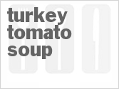 recipe for turkey tomato soup