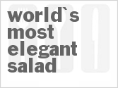 recipe for world's most elegant salad