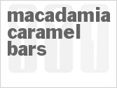 Macadamia Caramel Bars
