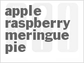 recipe for apple raspberry meringue pie