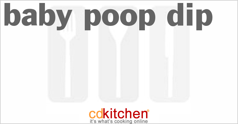 Baby Poop Dip - CDKitchen.com