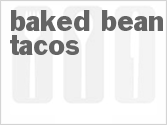 recipe for baked bean tacos