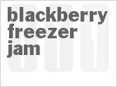 recipe for blackberry freezer jam