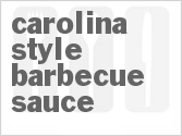 recipe for carolina-style barbecue sauce