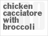 recipe for slow cooker chicken cacciatore with broccoli