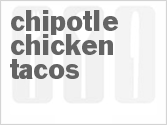 recipe for chipotle chicken tacos