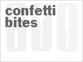 recipe for confetti bites